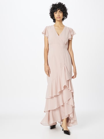 Robe de soirée Coast en rose : devant