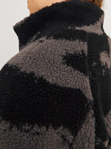 JACK & JONES Fleecejacke 'JCOTerrain' in Schwarz