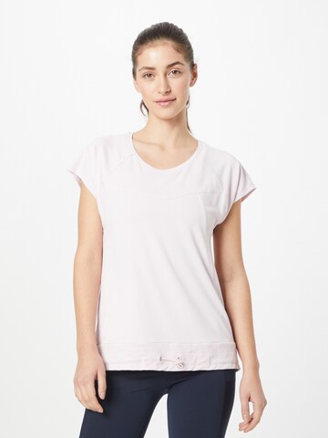 T-shirt fonctionnel ESPRIT en violet : devant