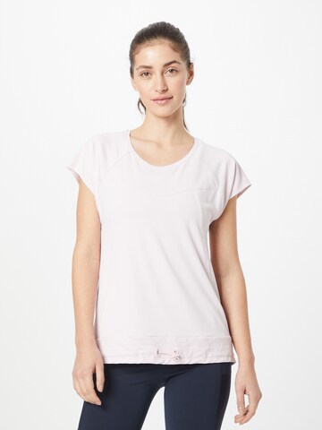 ESPRIT - Camiseta funcional en lila: frente