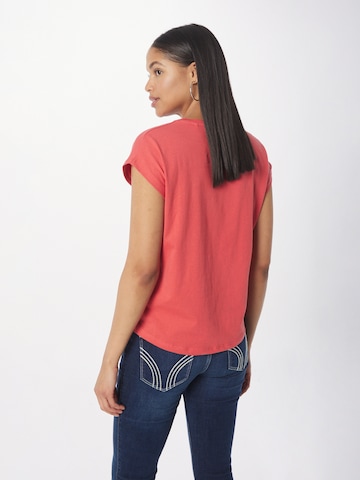 Pepe Jeans - Camisa 'Bloom' em vermelho