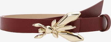 PATRIZIA PEPE Колан в червено: отпред