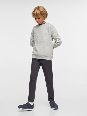 MANGO KIDS Sweatshirt 'Ball' in Grey: front