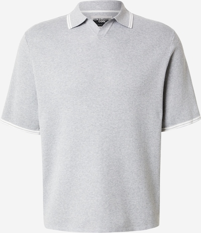 Megztinis 'JCOBREEZE' iš JACK & JONES, spalva – šviesiai pilka / balta, Prekių apžvalga