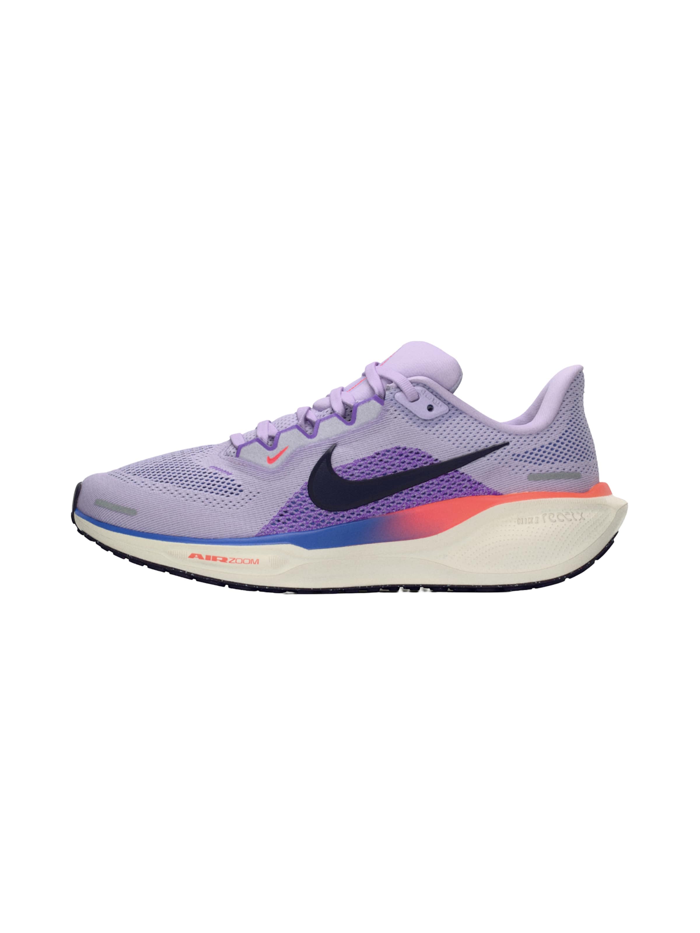 NIKE Laufschuh 'Pegasus 41' in lila / lavendel / dunkellila / orange, Produktansicht