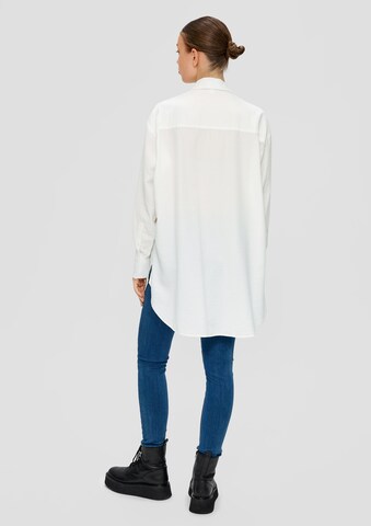 QS Bluse in Weiß