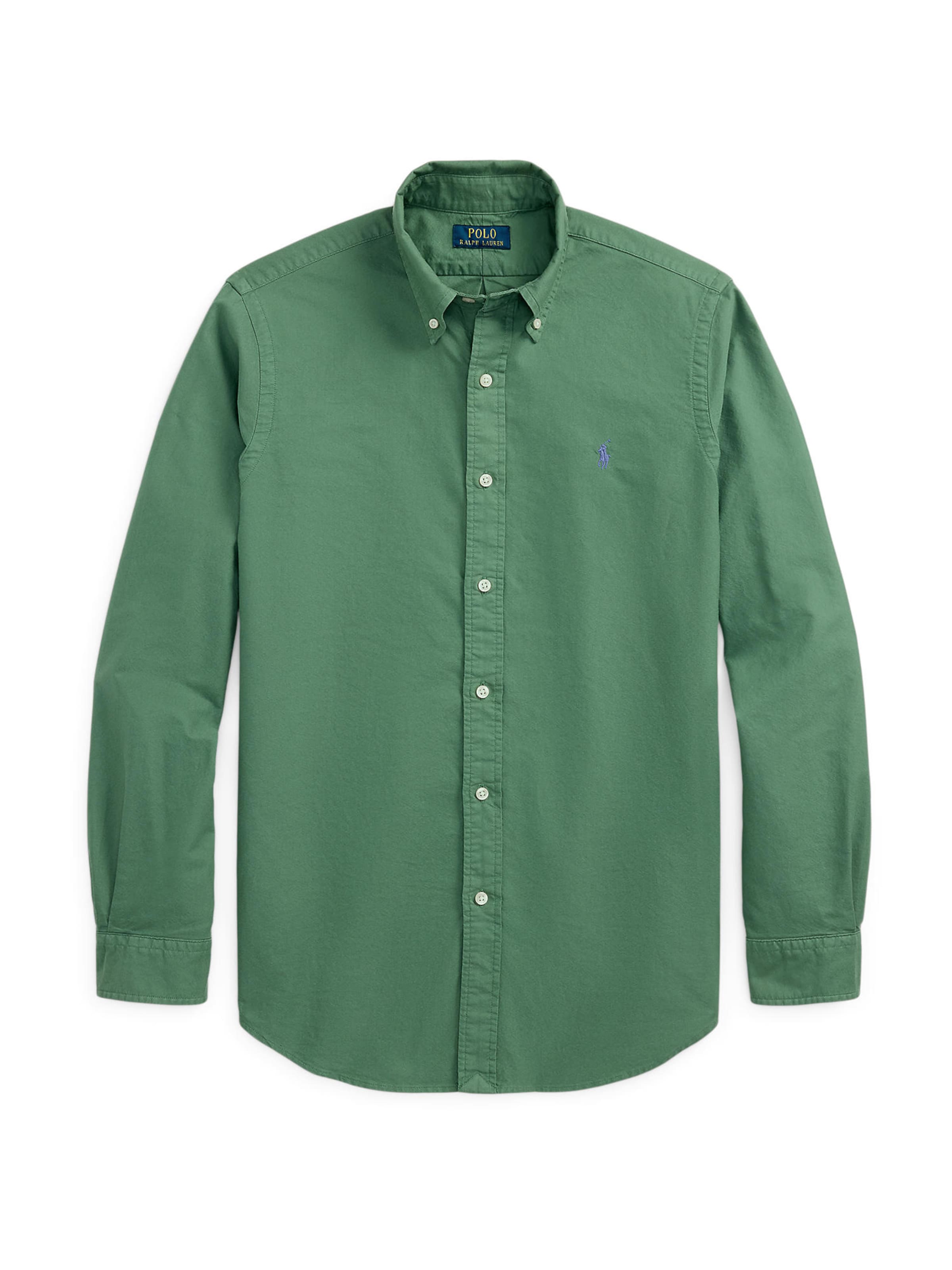 zaļš Polo Ralph Lauren Krekls: no priekšpuses