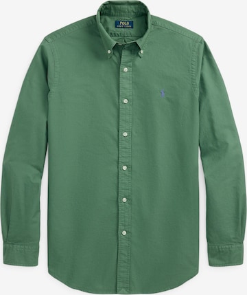 Chemise Polo Ralph Lauren en vert : devant
