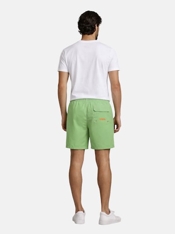 U.S. POLO ASSN. Regular Badeshorts in Grün