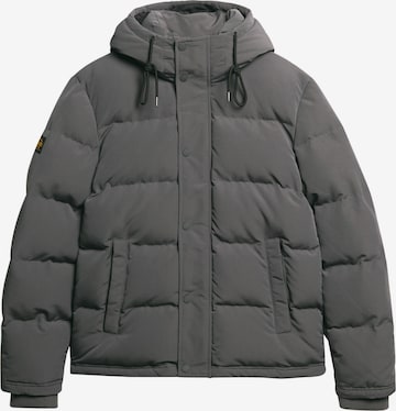 Superdry Winterjas 'Everest' in Groen: voorkant