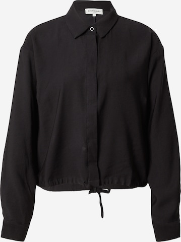 Lollys Laundry Blouse 'Tobago' in Black: front