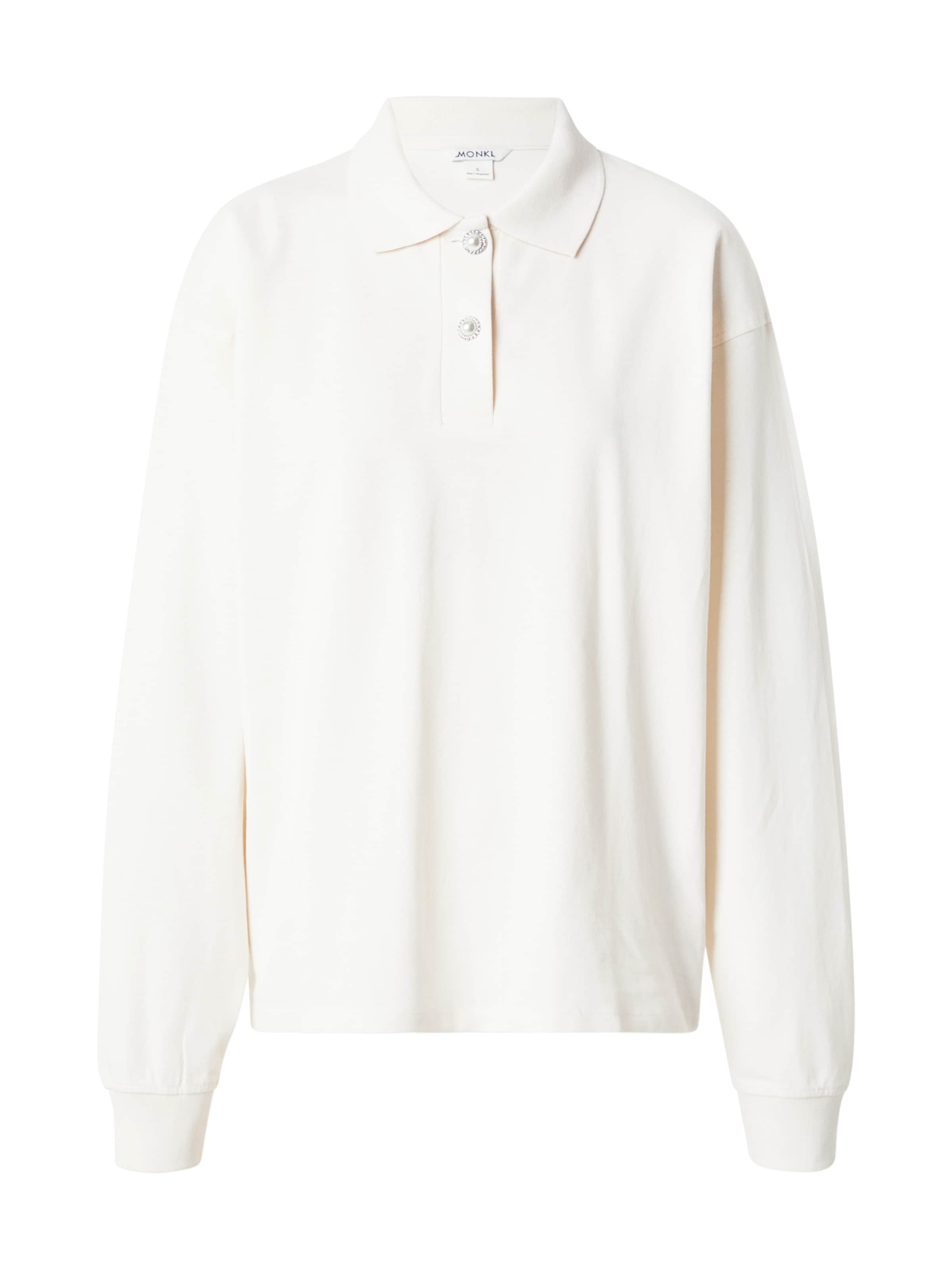 T-shirt Monki en blanc : devant