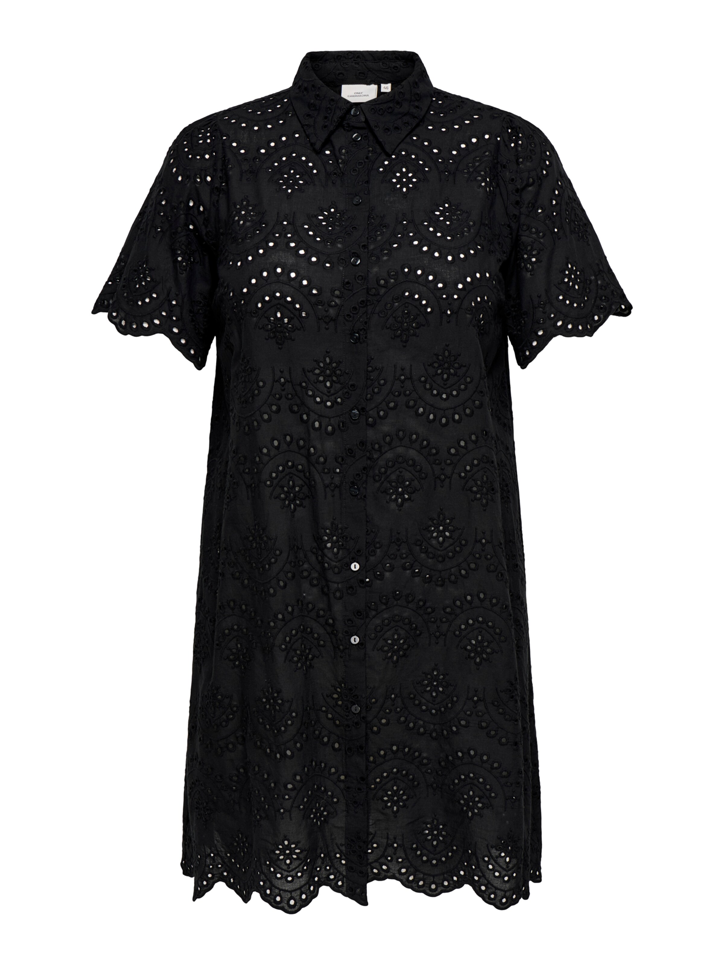 Robe 'CARVALAIS' ONLY Carmakoma en noir : devant