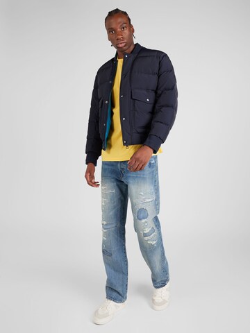 HUGO T-Shirt 'Dero' in Gelb