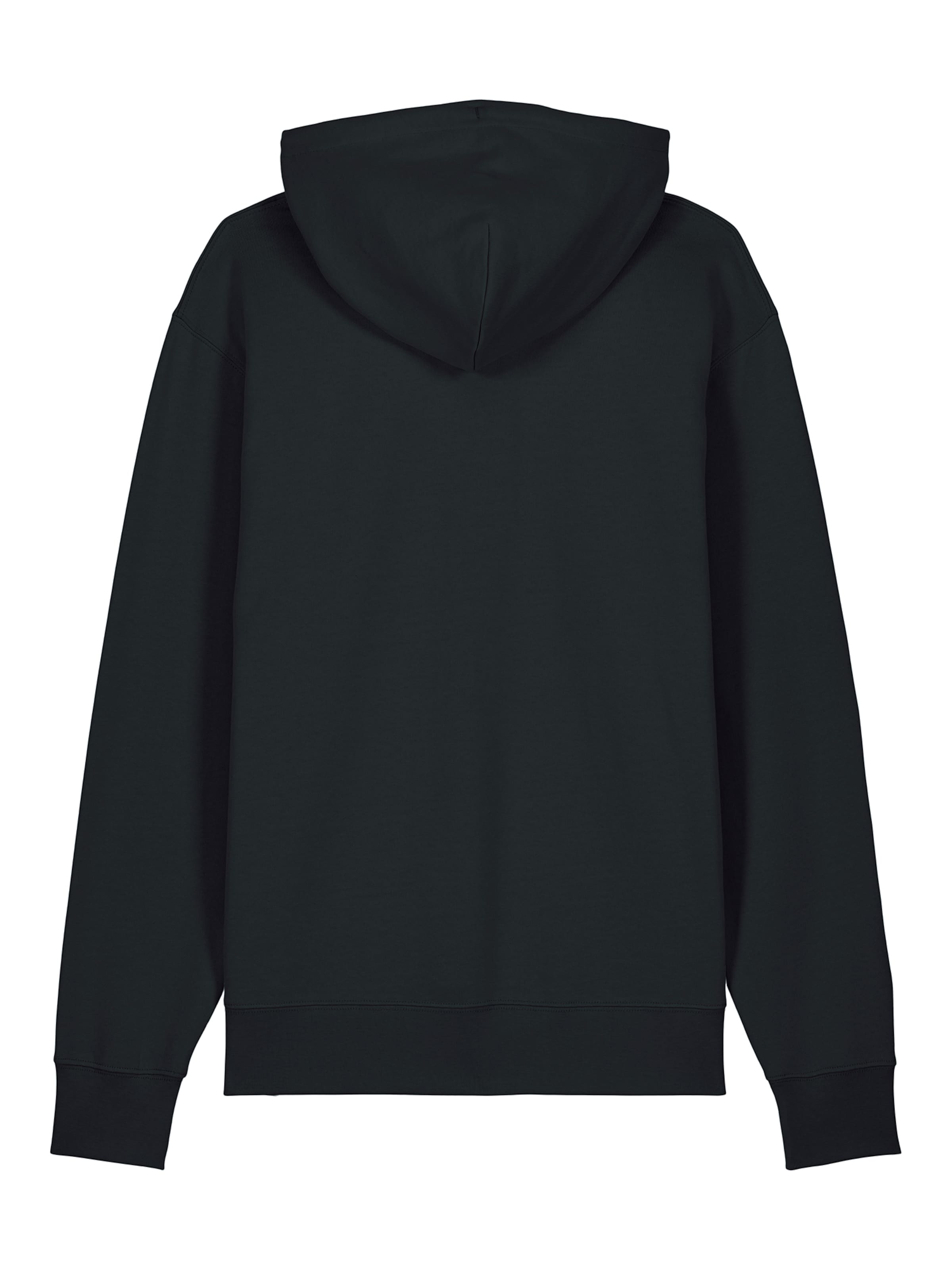 Felpa 'Mountains by night' di Watapparel in nero