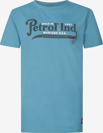 T-Shirt 'Jackson' Petrol Industries en bleu : devant