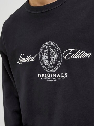 Sweat-shirt JACK & JONES en noir