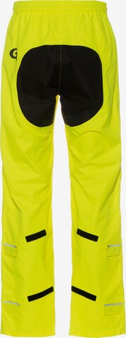 GONSO Regular Outdoor Pants 'Drainon' in Yellow