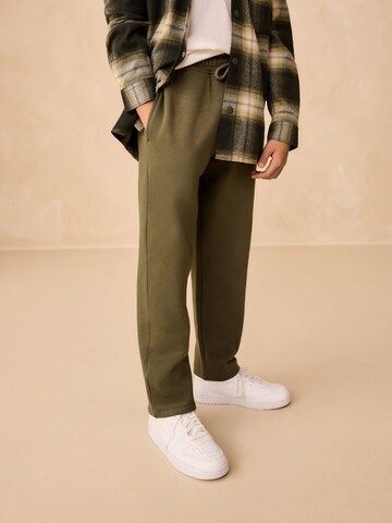 Next Regular Trousers in Green: front