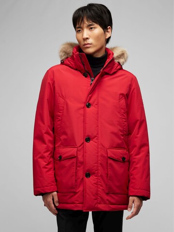 Parka d’hiver HECHTER PARIS en rouge : devant
