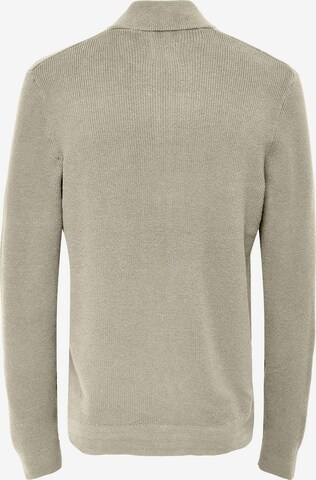 Only & Sons Cardigan 'PHIL' i grå