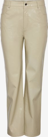 Regular Pantalon 'KANE' Noisy may en beige : devant