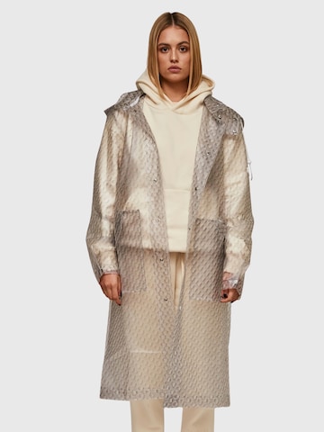 Manteau fonctionnel 'Print Raincoat/ LMTD edition' THE ODDS en blanc : devant