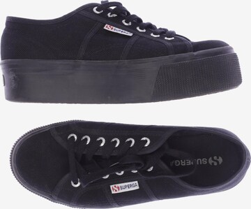 SUPERGA Sneaker 38 in Schwarz: predná strana