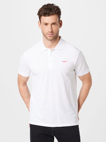 HUGO Red Shirt 'Donos' in White: front