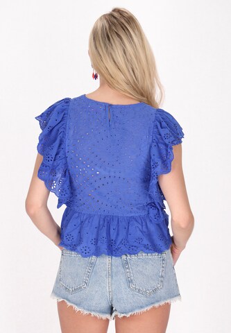 IZIA - Blusa em azul