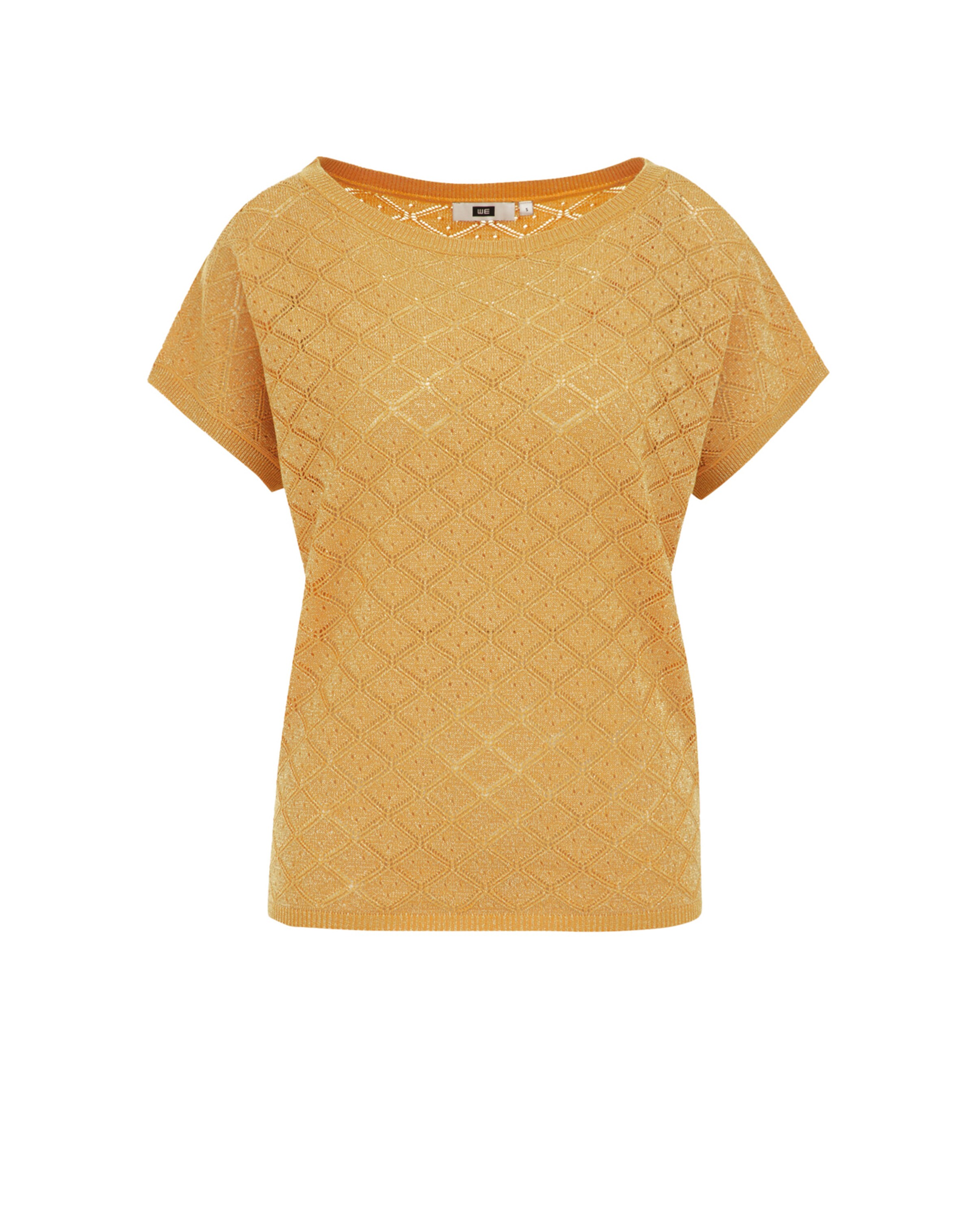 WE Fashion Πουλόβερ σε κίτρινο: μπροστά