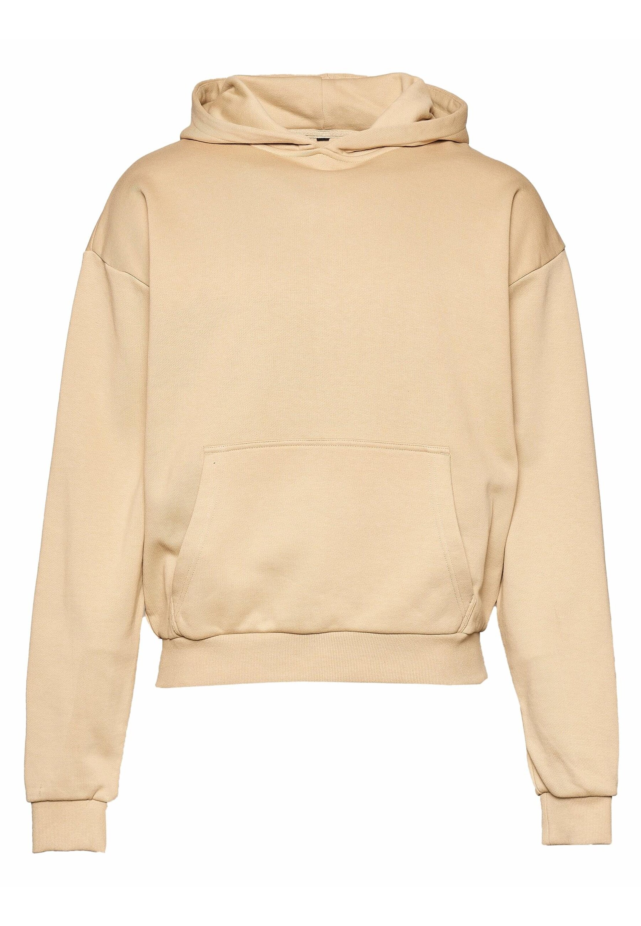 Sweat-shirt 'Go Further' Just Rhyse en beige : devant
