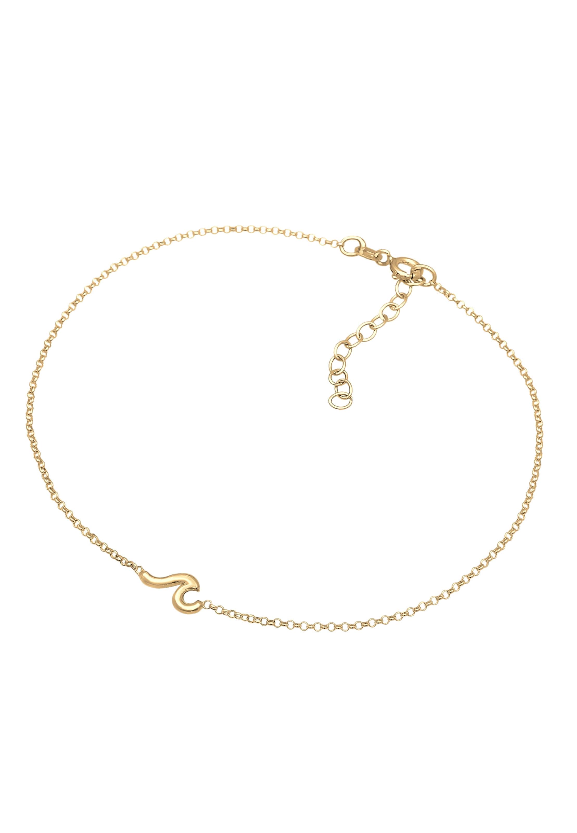 ELLI Fodsmykke 'Welle' i guld