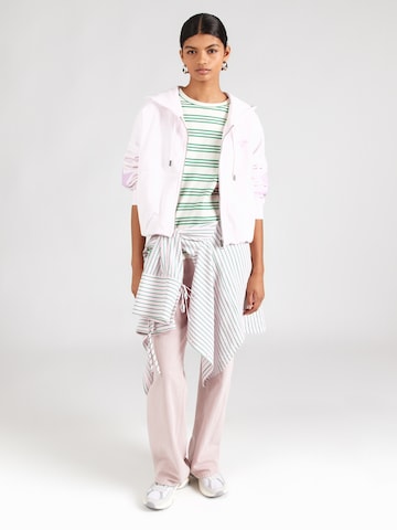 GUESS JEANS - Sudadera con cremallera en lila