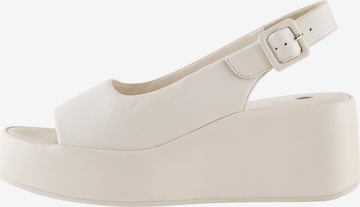 Sandales à lanières 'LOULOU' Högl en beige : devant
