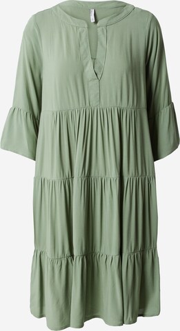 Sublevel - Vestido en verde: frente