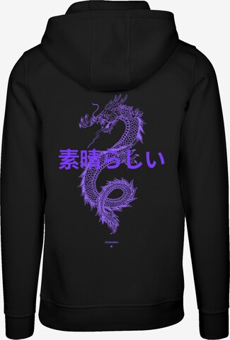 F4NT4STIC Sweatshirt 'Drache Japan' in Schwarz