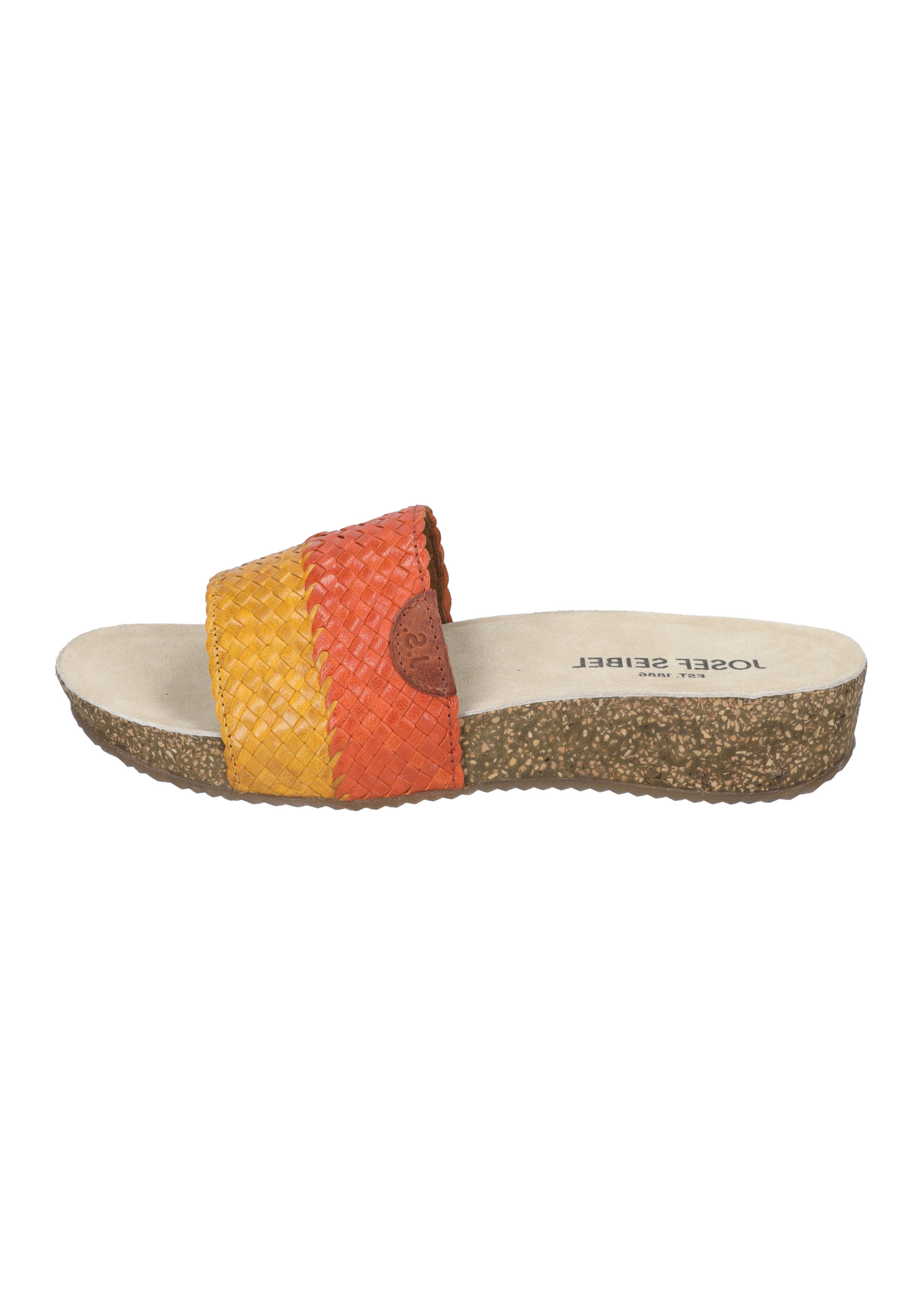 JOSEF SEIBEL Mules 'Tonga 69' in Yellow: front