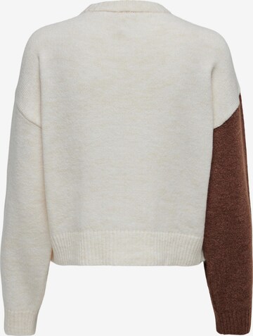 ONLY Sweater 'FILIPPA' in Brown
