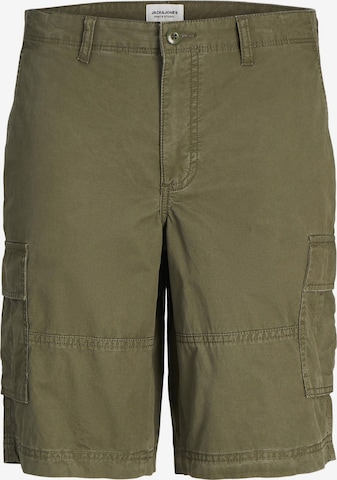 JACK & JONES Cargobroek in Groen: voorkant