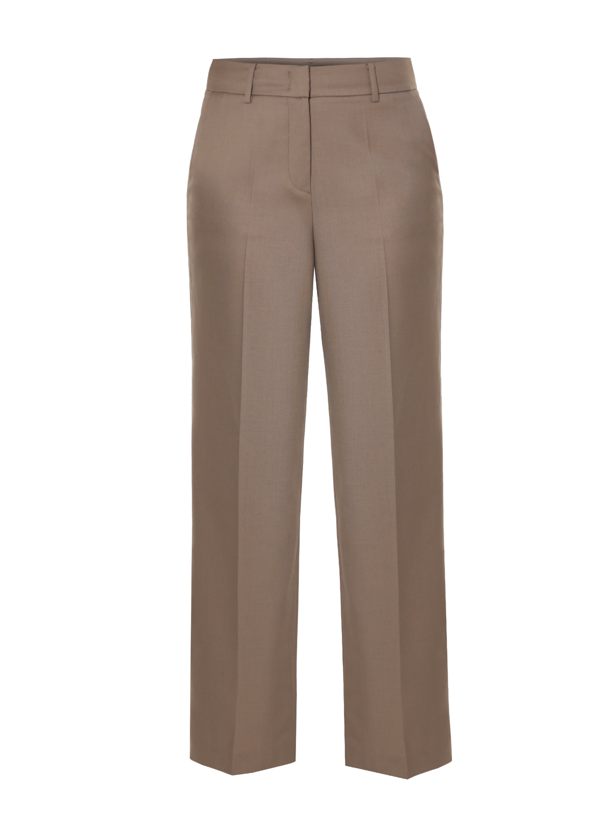 Regular Pantalon 'Masda' TATUUM en marron : devant