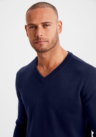 Pull-over H.I.S en bleu