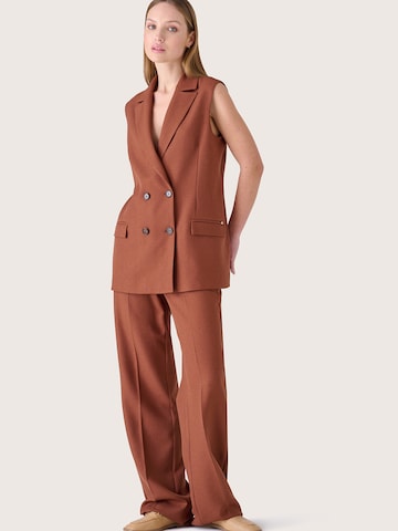 Camomilla Baggy Traditional pants in Brown: front