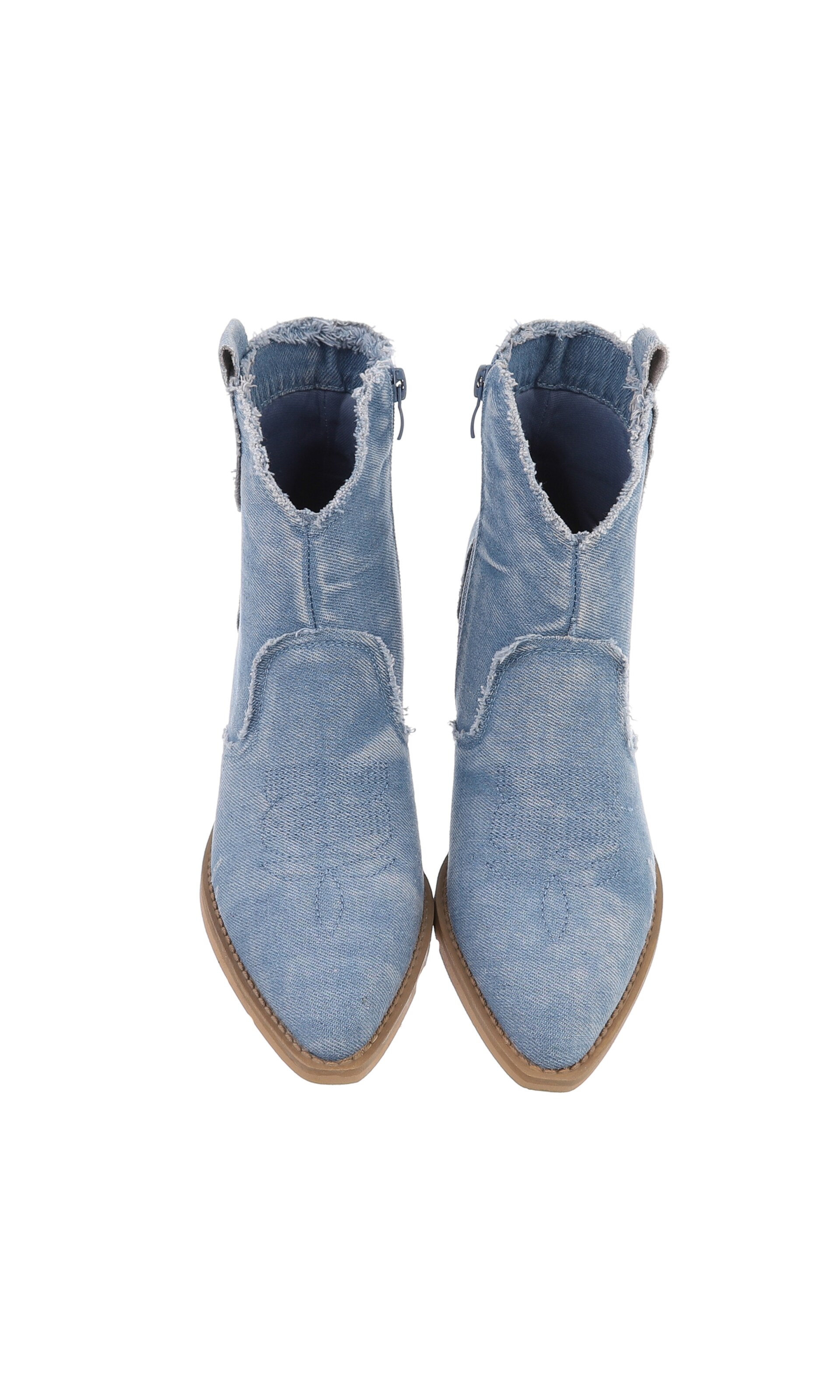 Ital-Design Stiefelette in Blau