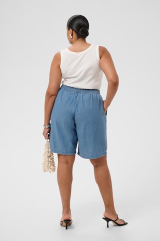 KAFFE CURVE Loosefit Broek 'KCJada' in Blauw