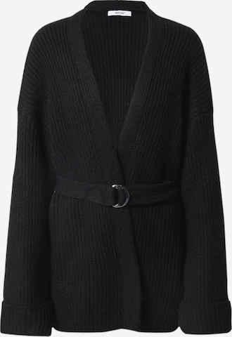 Cardigan 'Laura' ABOUT YOU en noir : devant