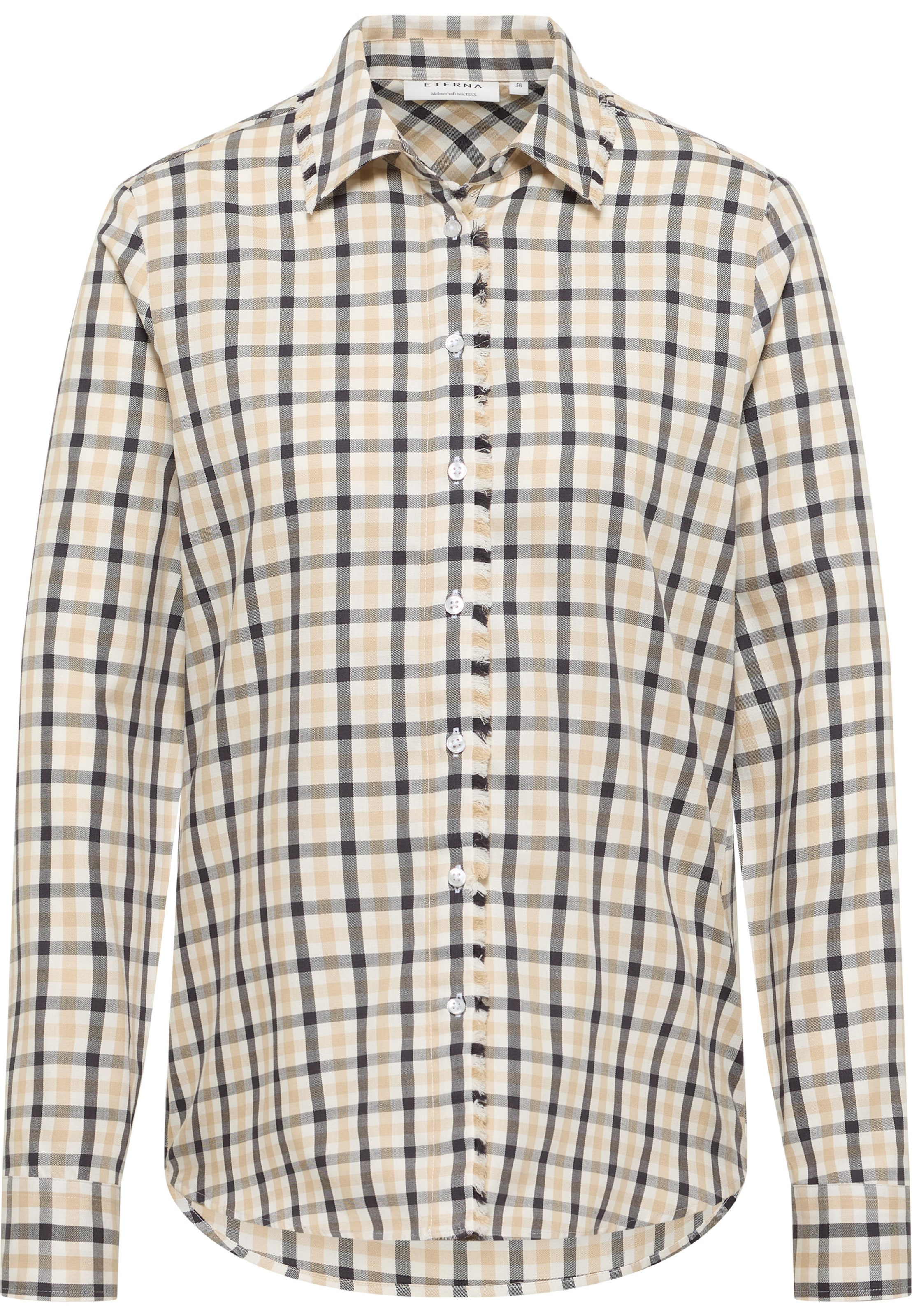 ETERNA Blouse in Beige: voorkant