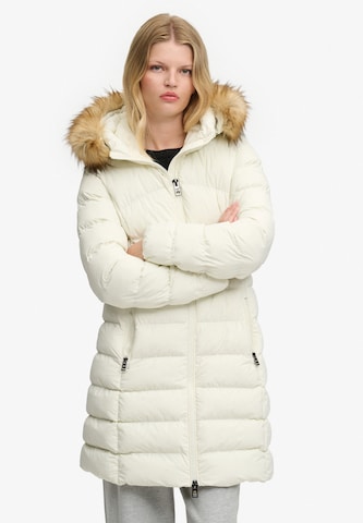 Superdry & Co Winter coat 'FUJI' in White