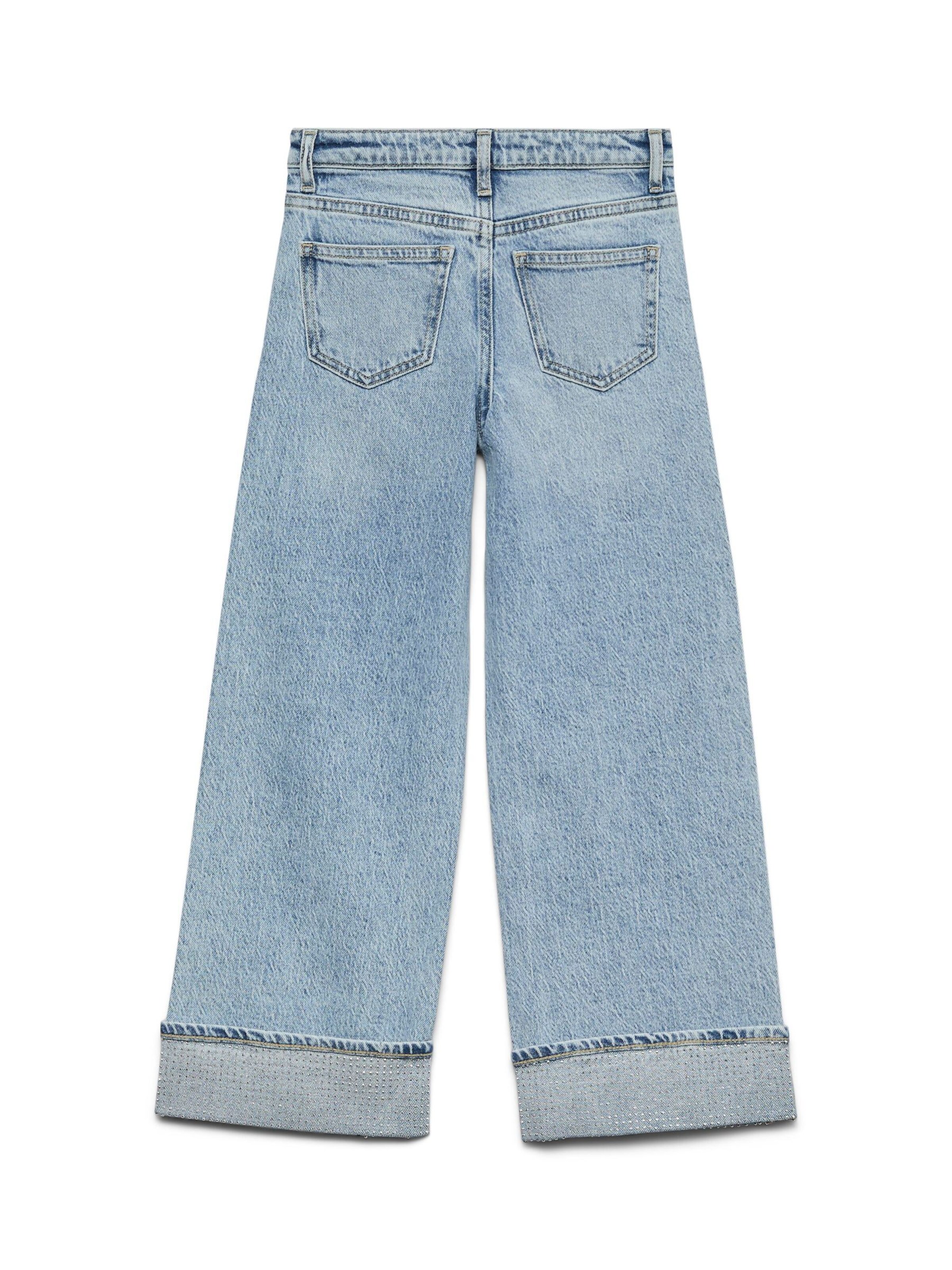 Wide leg Jeans 'VMTessa' di Vero Moda Girl in blu