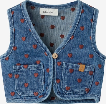 Gilet Lil'Atelier en bleu : devant